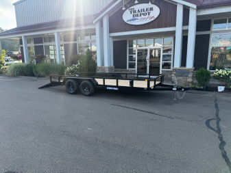 New Sure-Trac 7′ X 16′ OPEN LANDSCAPE TRAILER 7K