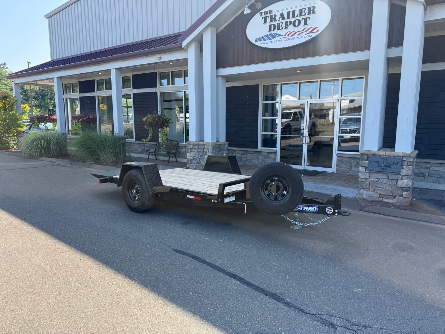 New Sure-Trac 6'6" x 12' Equipment Tilt Trailer 7.8K