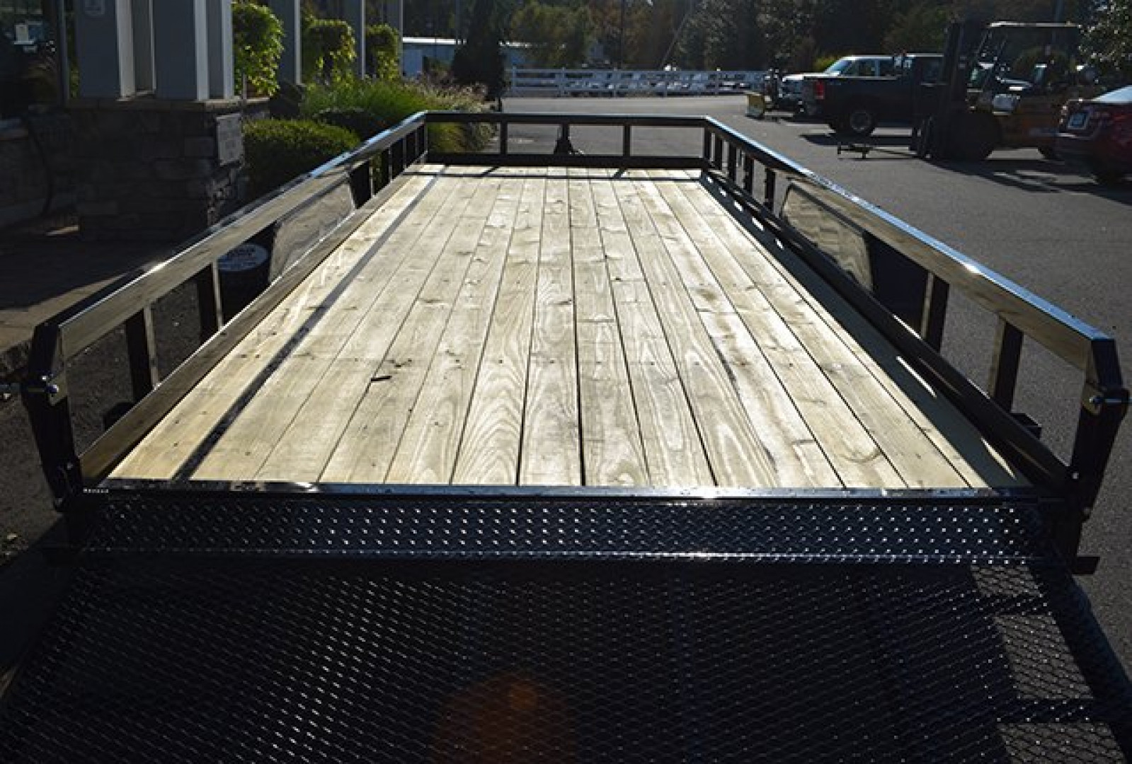 New Sure-Trac 7′ X 20′ OPEN LANDSCAPE TRAILER 9.9K