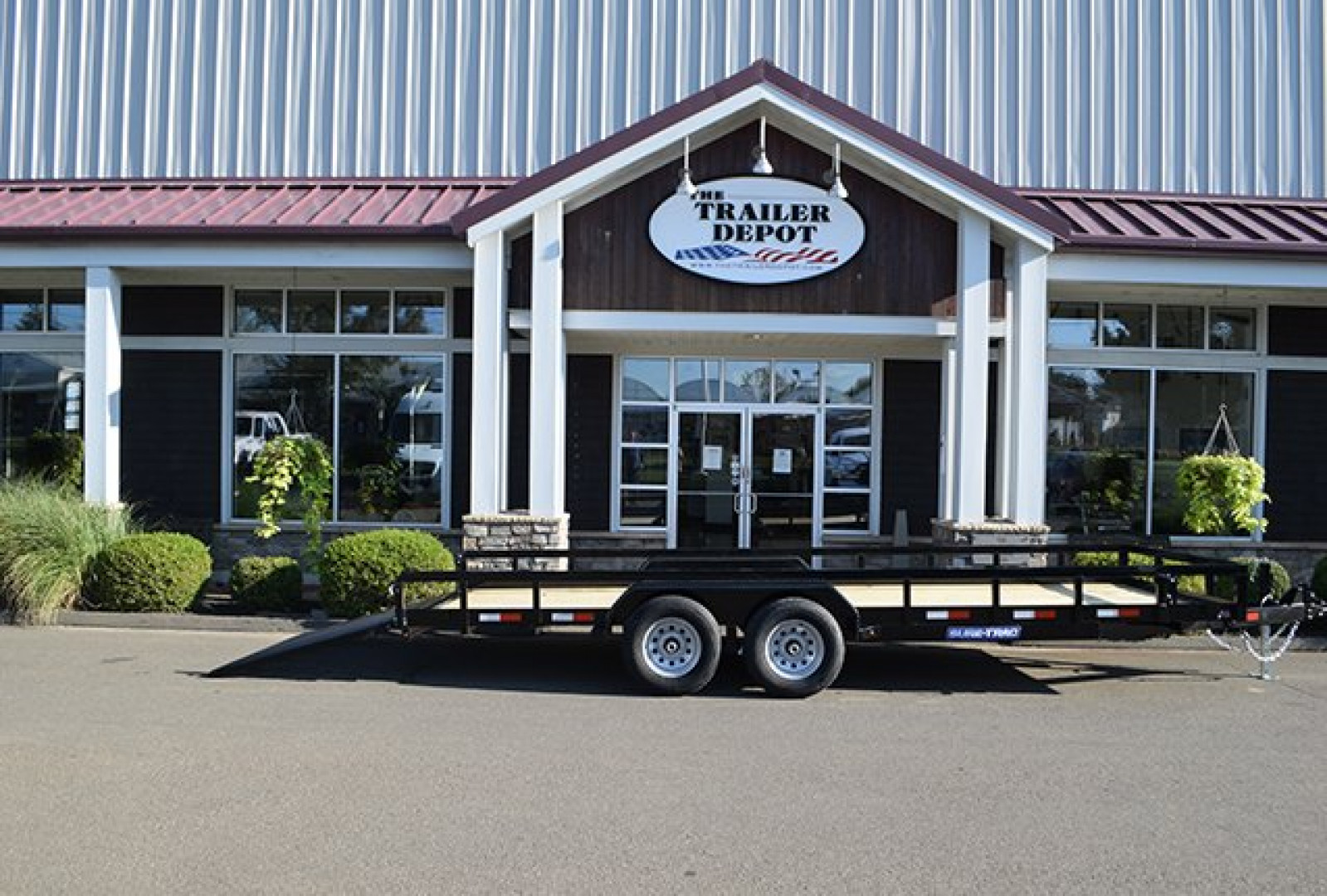 New Sure-Trac 7′ X 20′ OPEN LANDSCAPE TRAILER 9.9K