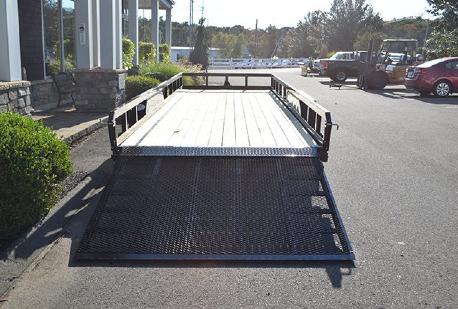 New Sure-Trac 7′ X 20′ OPEN LANDSCAPE TRAILER 9.9K