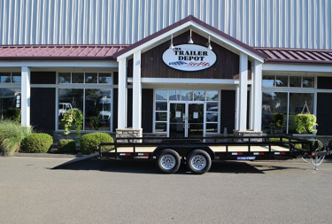 New Sure-Trac 7′ X 20′ OPEN LANDSCAPE TRAILER 9.9K