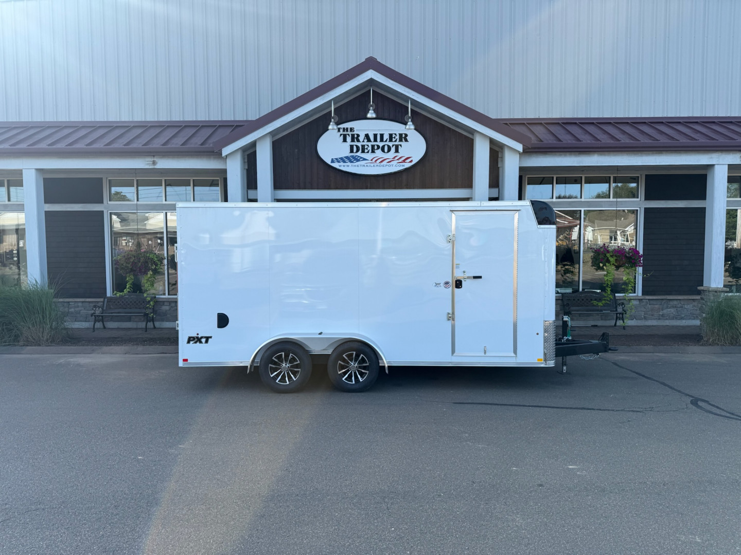 New Pace American 7' x 16' Enclosed Cargo Trailer 7K