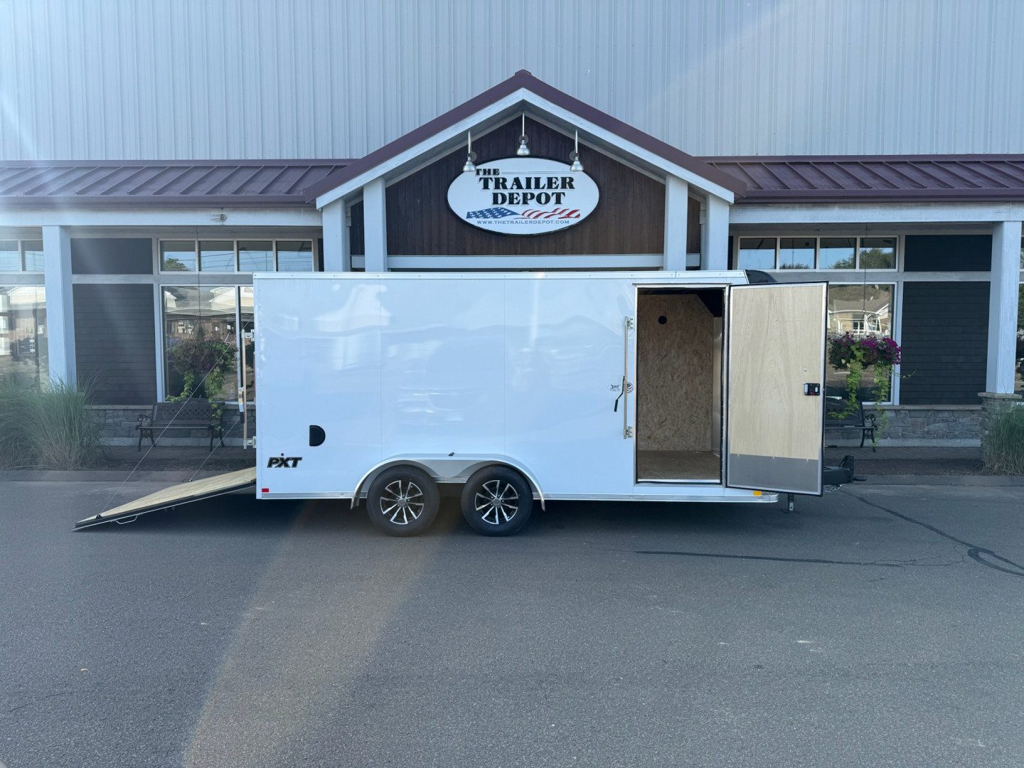 New Pace American 7' x 16' Enclosed Cargo Trailer 7K