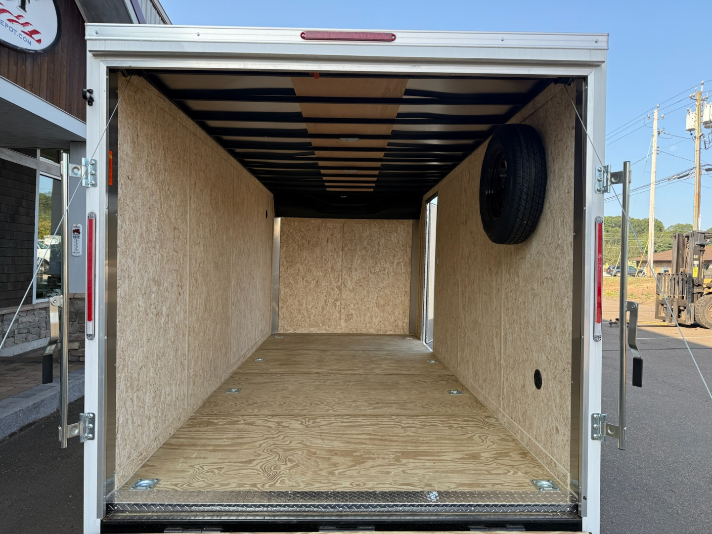 New Pace American 7' x 16' Enclosed Cargo Trailer 7K