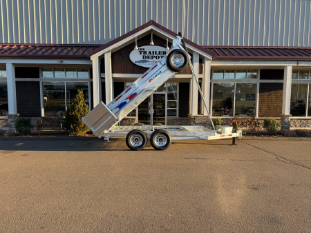 New K-Trail 6'10" x 14' Heavy Duty Dump Trailer 14K
