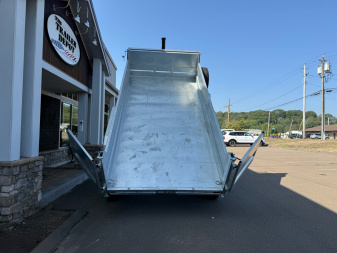 New K-Trail 6'10" x 14' Heavy Duty Dump Trailer 14K