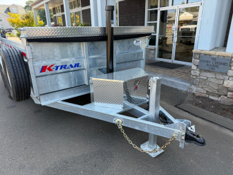New K-Trail 6'10" x 14' Heavy Duty Dump Trailer 14K
