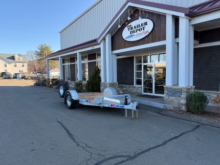 New K-Trail 6'6" x 12' Gravity Tilt Trailer 7K