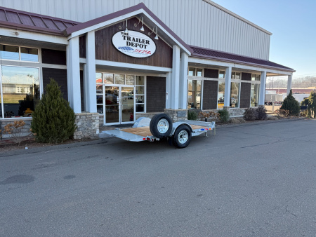 New K-Trail 6'6" x 12' Gravity Tilt Trailer 7K