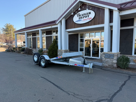 New K-Trail 6'6" x 12' Gravity Tilt Trailer 7K