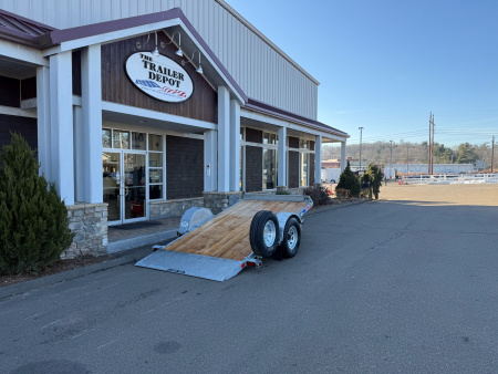 New K-Trail 6'6" x 12' Gravity Tilt Trailer 7K