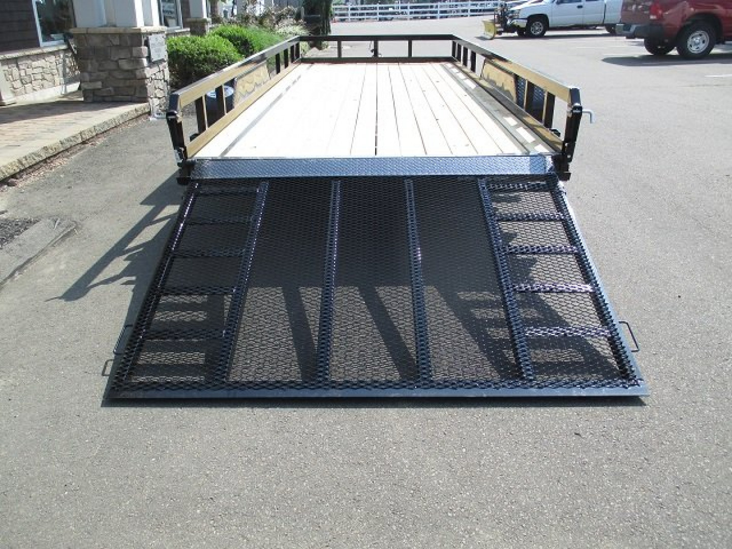 New Sure-Trac 7′ X 18′ OPEN LANDSCAPE TRAILER 9.9K