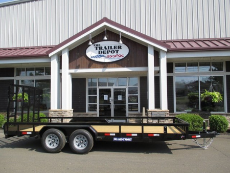 New Sure-Trac 7′ X 18′ OPEN LANDSCAPE TRAILER 9.9K