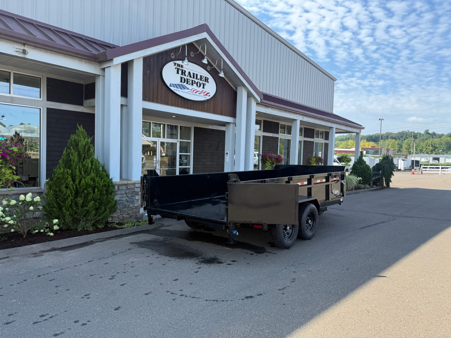 New CAM Superline 6’9″ X 16′ LOW PROFILE BEAST DUMP TRAILER 15.4K