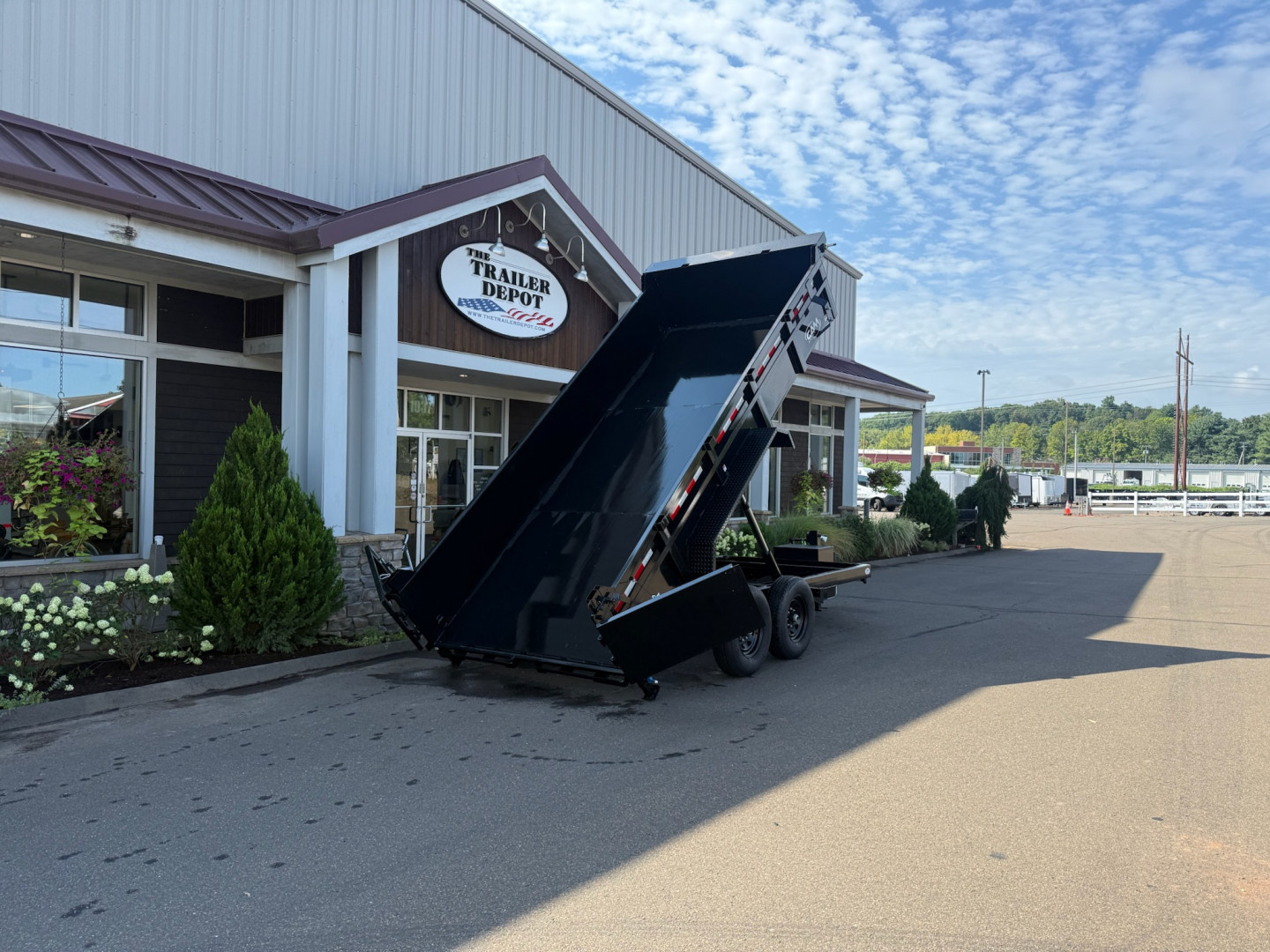 New CAM Superline 6’9″ X 16′ LOW PROFILE BEAST DUMP TRAILER 15.4K