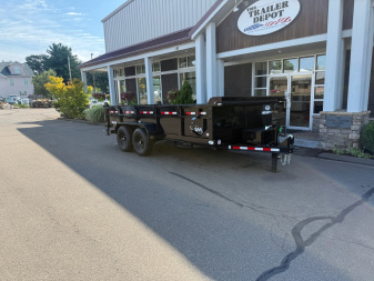 New CAM Superline 6’9″ X 16′ LOW PROFILE BEAST DUMP TRAILER 15.4K