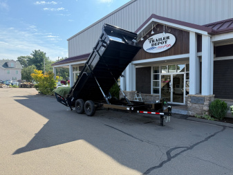 New CAM Superline 6’9″ X 16′ LOW PROFILE BEAST DUMP TRAILER 15.4K