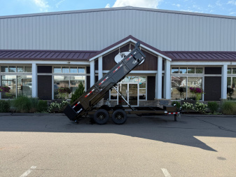 New CAM Superline 6’9″ X 16′ LOW PROFILE BEAST DUMP TRAILER 15.4K