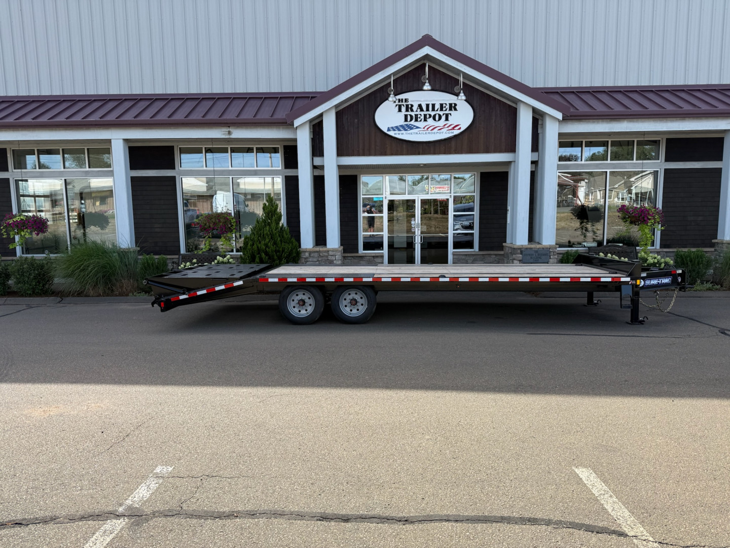 New Sure-Trac 8'6" x 20' + 5' Low Profile Deckover 17.6K