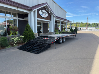 New Sure-Trac 8'6" x 20' + 5' Low Profile Deckover 17.6K