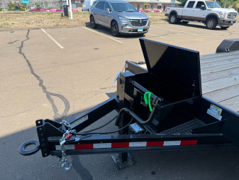 New CAM Superline 7' x 17' + 3' Super Ramp Equipment Trailer 15.4K
