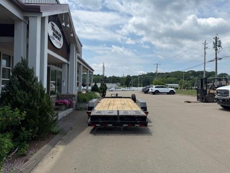 Used CAM Superline 7' x 17' + 3' Super Ramp Equipment Trailer 14K