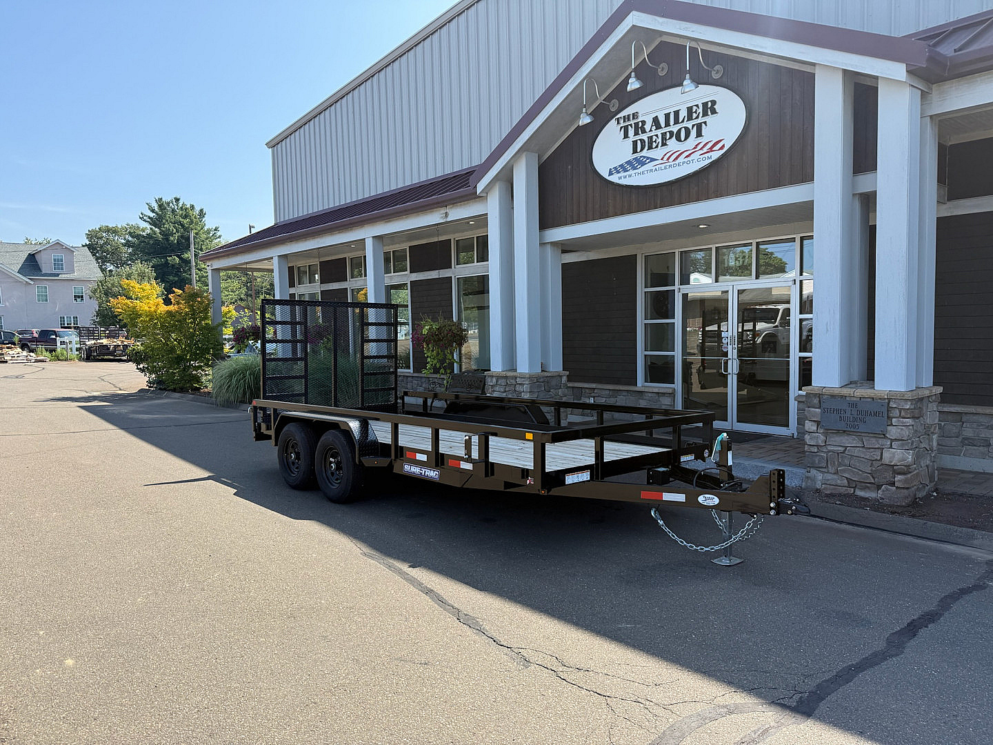 New Sure-Trac 7′ X 16′ OPEN LANDSCAPE TRAILER 9.9K