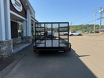 New Sure-Trac 7′ X 16′ OPEN LANDSCAPE TRAILER 9.9K