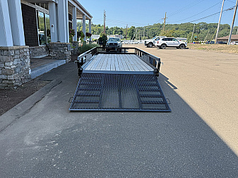 New Sure-Trac 7′ X 16′ OPEN LANDSCAPE TRAILER 9.9K
