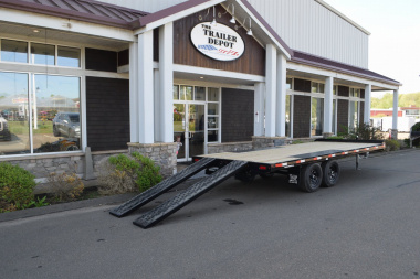 New CAM Superline 8’6″ X 18′ DECKOVER TRAILER 11K