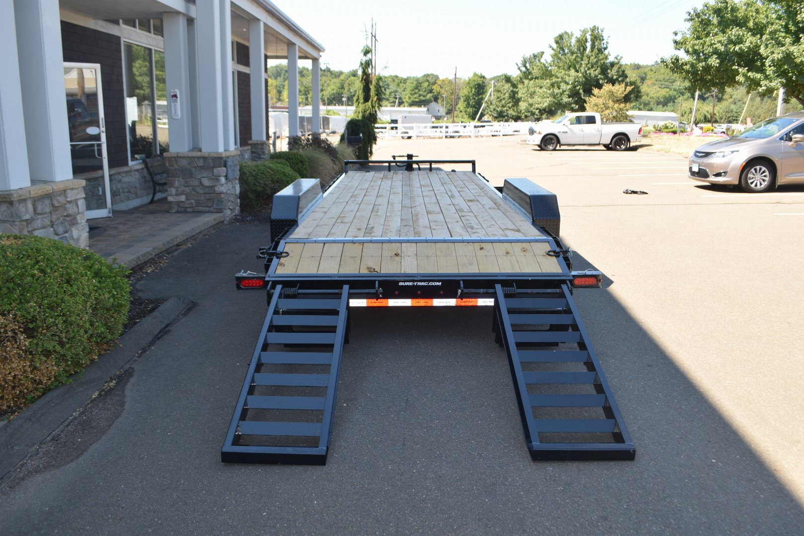 New Sure-Trac 7′ X 20′ EQUIPMENT TRAILER 14K