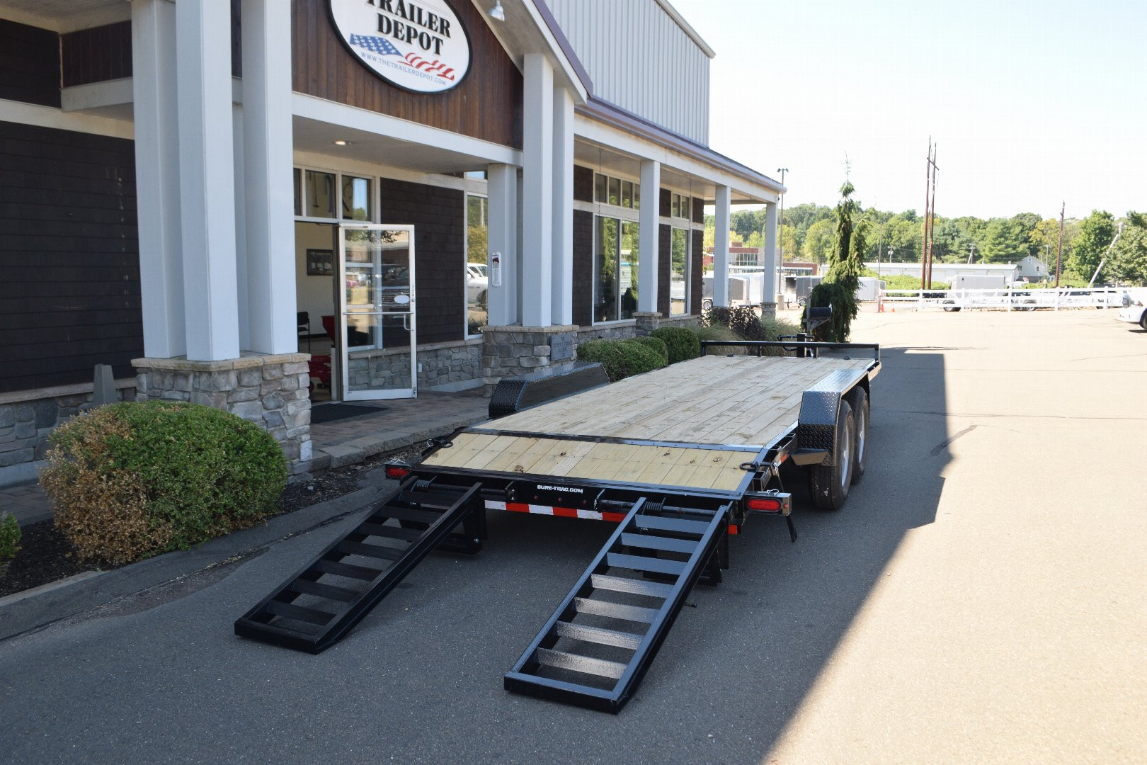 New Sure-Trac 7′ X 20′ EQUIPMENT TRAILER 14K