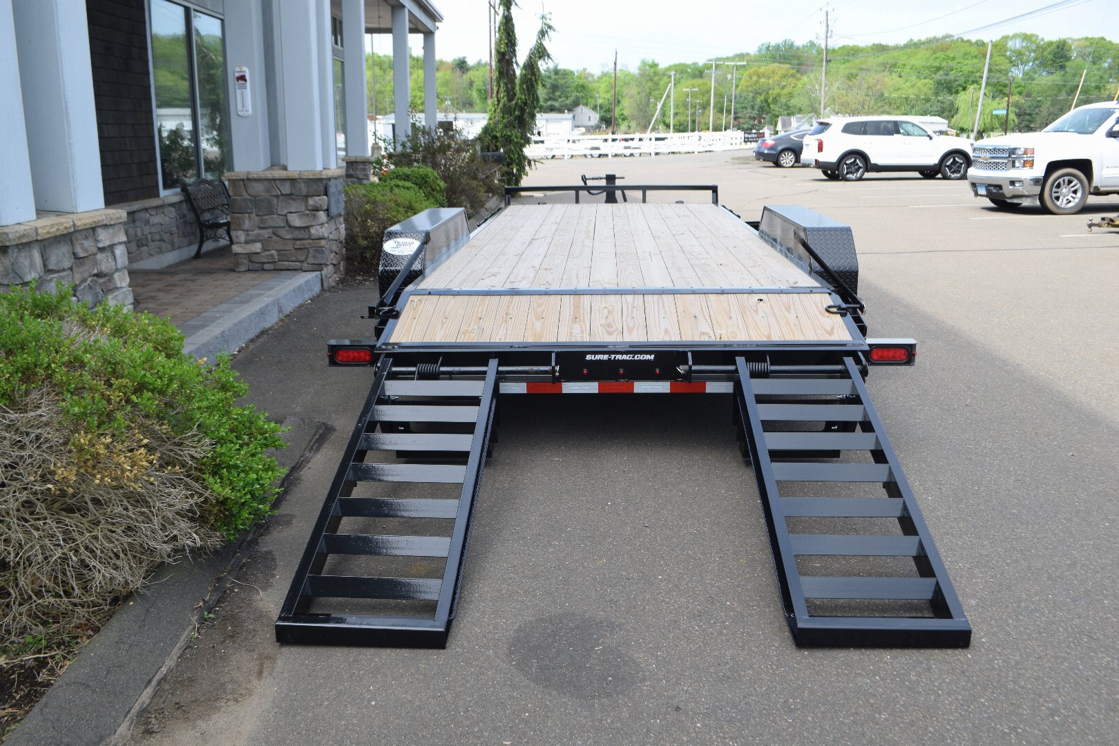 New Sure-Trac 7' x 18' Equipment Trailer 14K