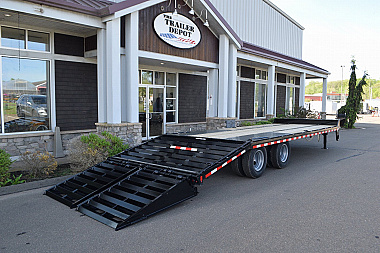New Sure-Trac 8'6" x 20' + 5' Low Profile Deckover 22.5K