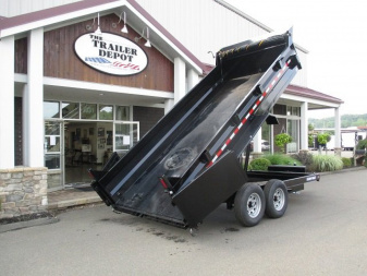 New Sure-Trac 6’10” X 16′ LOW PROFILE DUMP TRAILER 14K