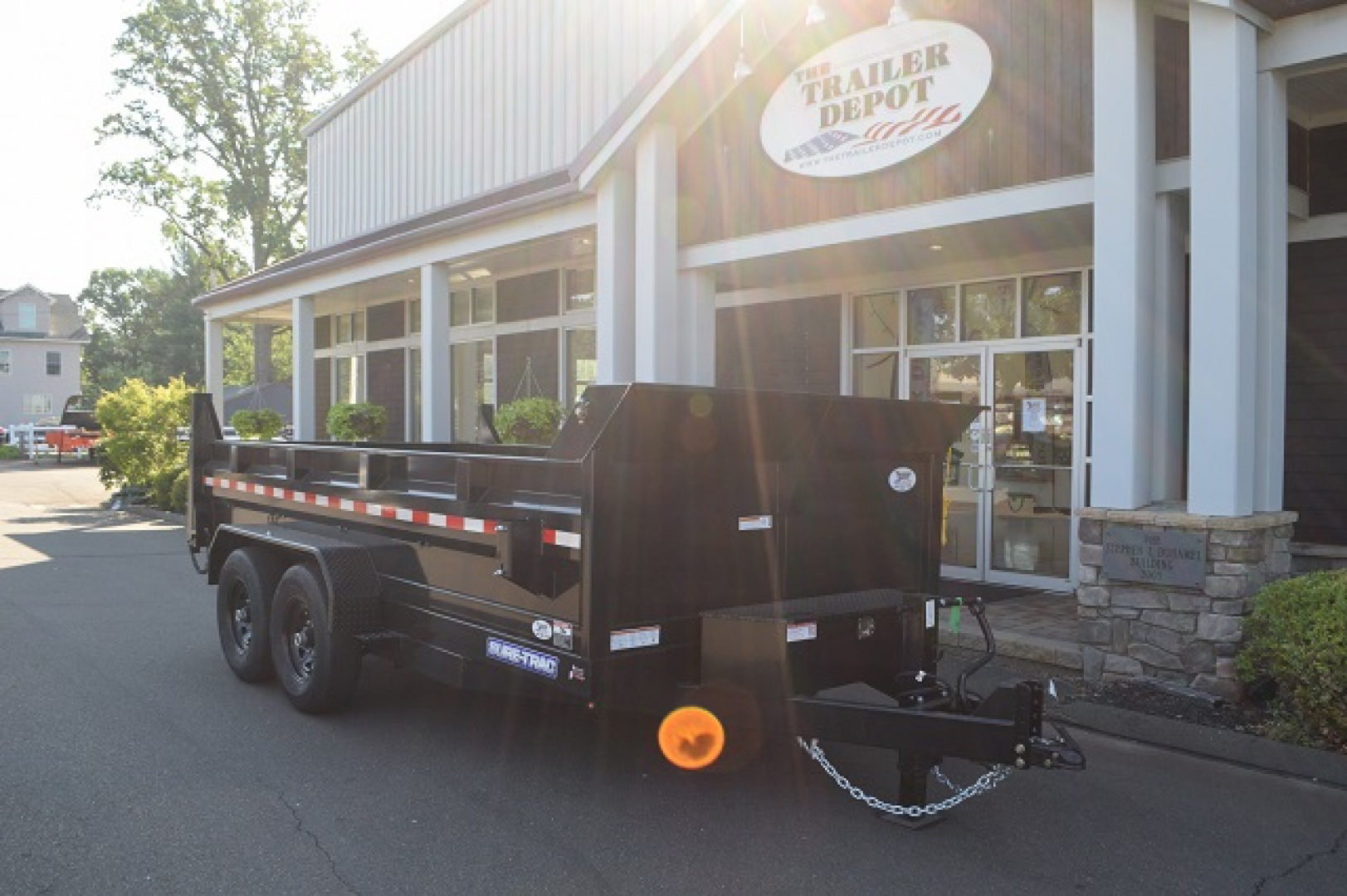 New SURE-TRAC 7' x 14' HEAVY DUTY SCISSOR DUMP TRAILER 14K