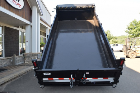 New SURE-TRAC 7' x 14' HEAVY DUTY SCISSOR DUMP TRAILER 14K