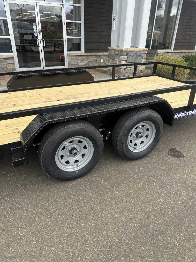 New Sure-Trac 7′ X 14′ OPEN LANDSCAPE TRAILER 7K