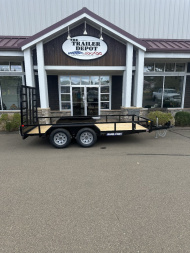New Sure-Trac 7′ X 14′ OPEN LANDSCAPE TRAILER 7K