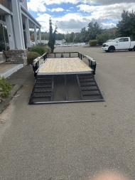 New Sure-Trac 7′ X 14′ OPEN LANDSCAPE TRAILER 7K