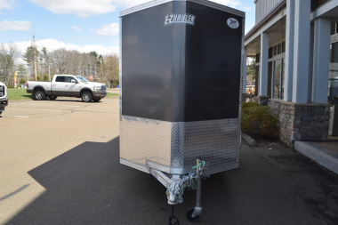 New EZ Hauler 5′ X 8′ + V-NOSE ENCLOSED CARGO TRAILER WITH BARN DOORS 2.9K