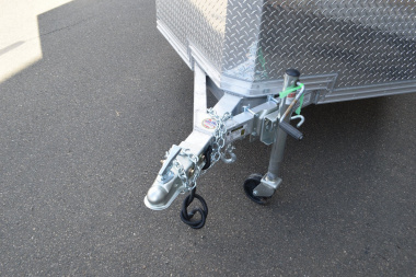 New EZ Hauler 5′ X 8′ + V-NOSE ENCLOSED CARGO TRAILER WITH BARN DOORS 2.9K