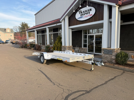 New Aluma 6'6" x 15' Utility Tilt Trailer 4K
