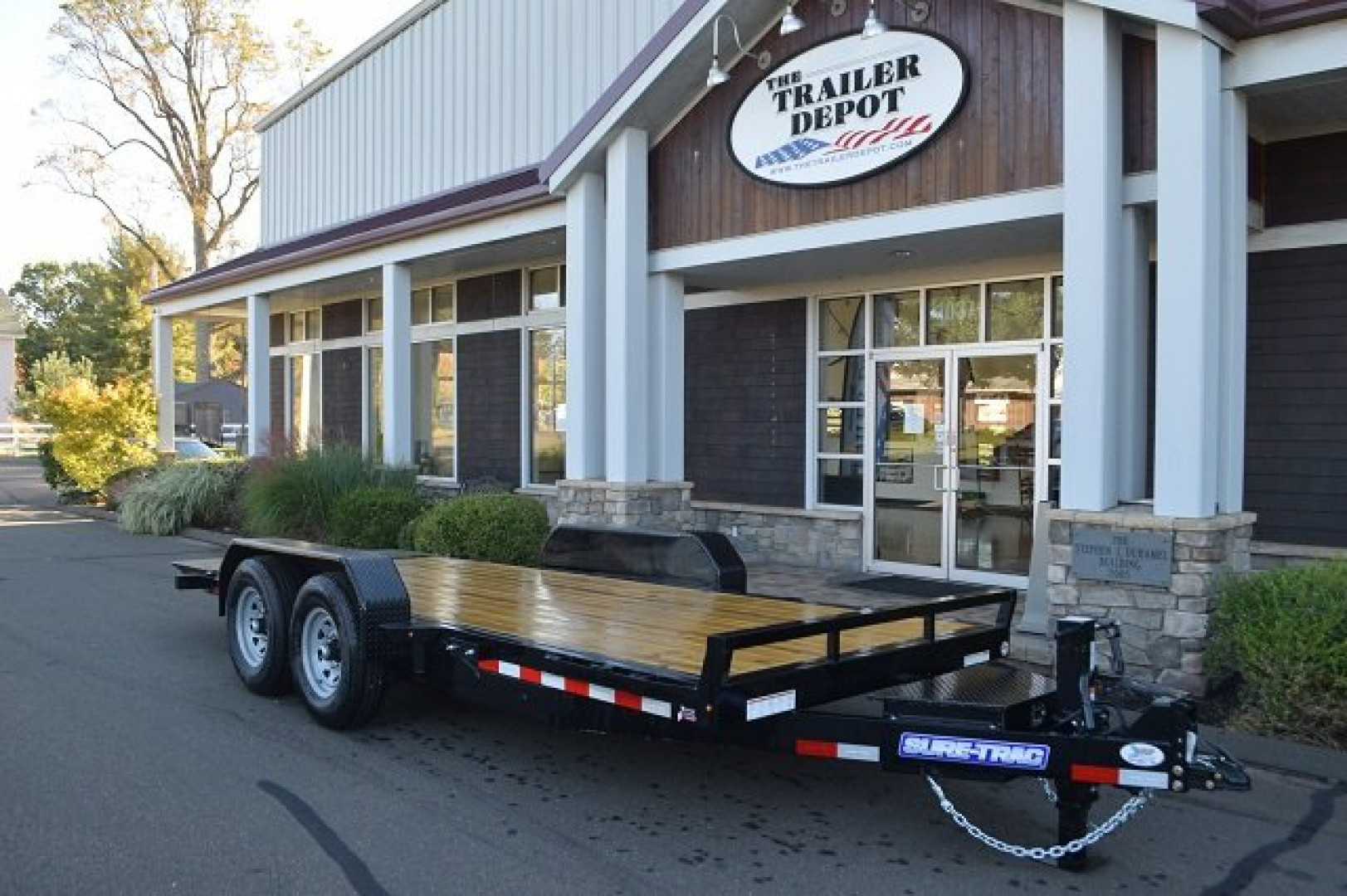 New Sure-Trac 7′ X 18′ TILT TRAILER 14K