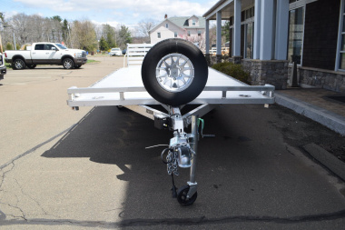 New Aluma 8'4" x 20' Deckover Trailer with Bi-Fold Gate 9.9K