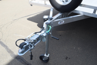 New Aluma 8'4" x 20' Deckover Trailer with Bi-Fold Gate 9.9K