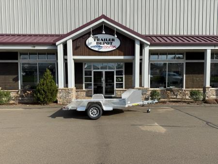 New ALUMA 6′6″ X 10’ 2-PLACE MOTORCYCLE TRAILER 2.9K