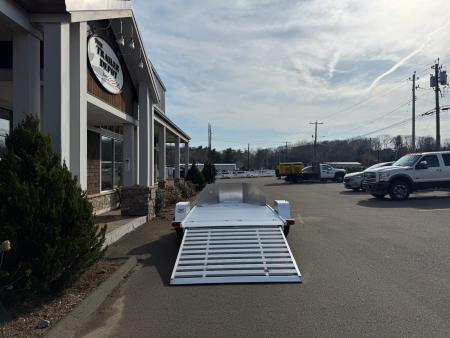 New ALUMA 6′6″ X 10’ 2-PLACE MOTORCYCLE TRAILER 2.9K