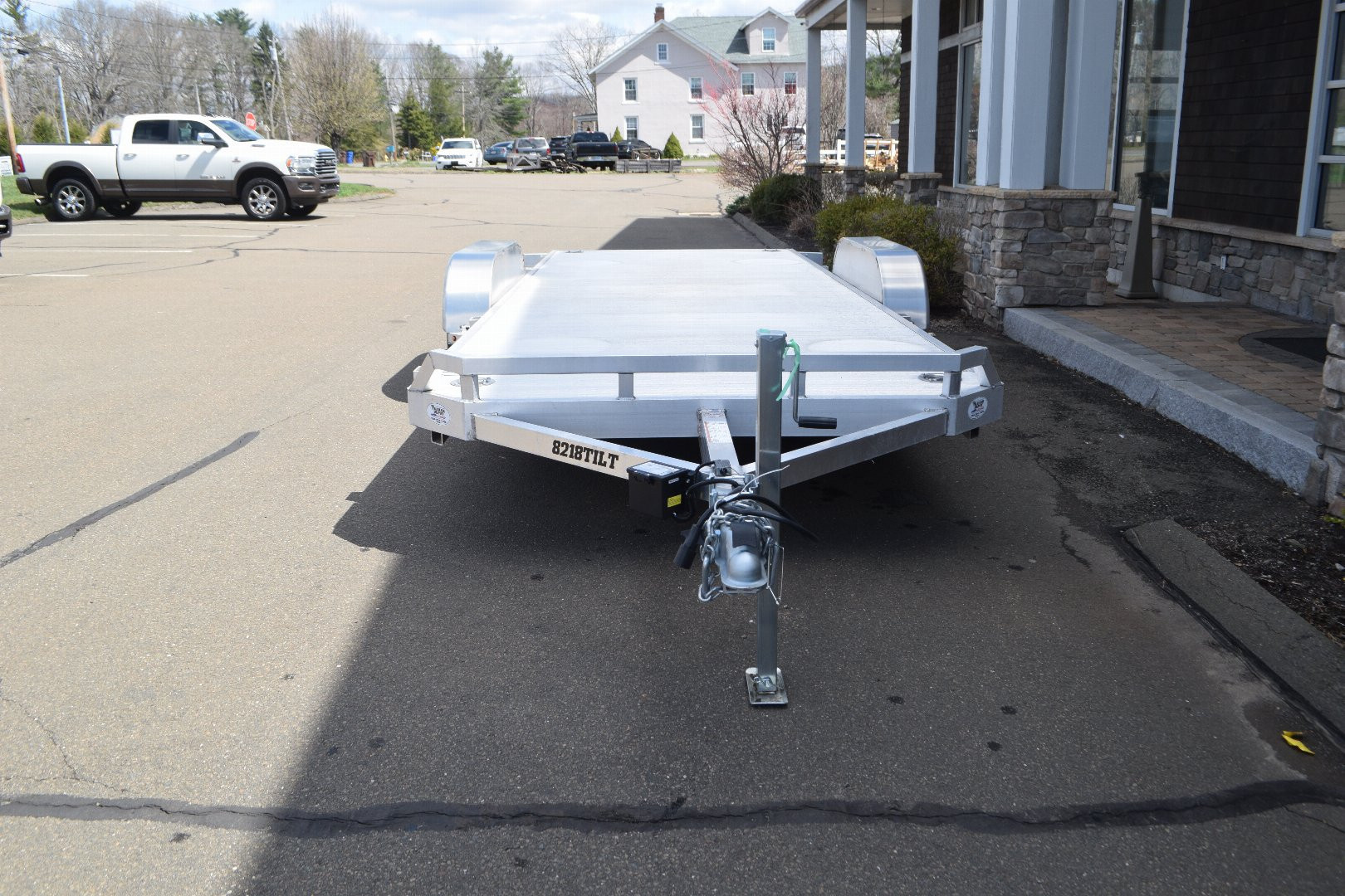 New ALUMA 6’8″ X 18′ OPEN CAR/MOTORCYCLE/ATV TILT TRAILER 7K